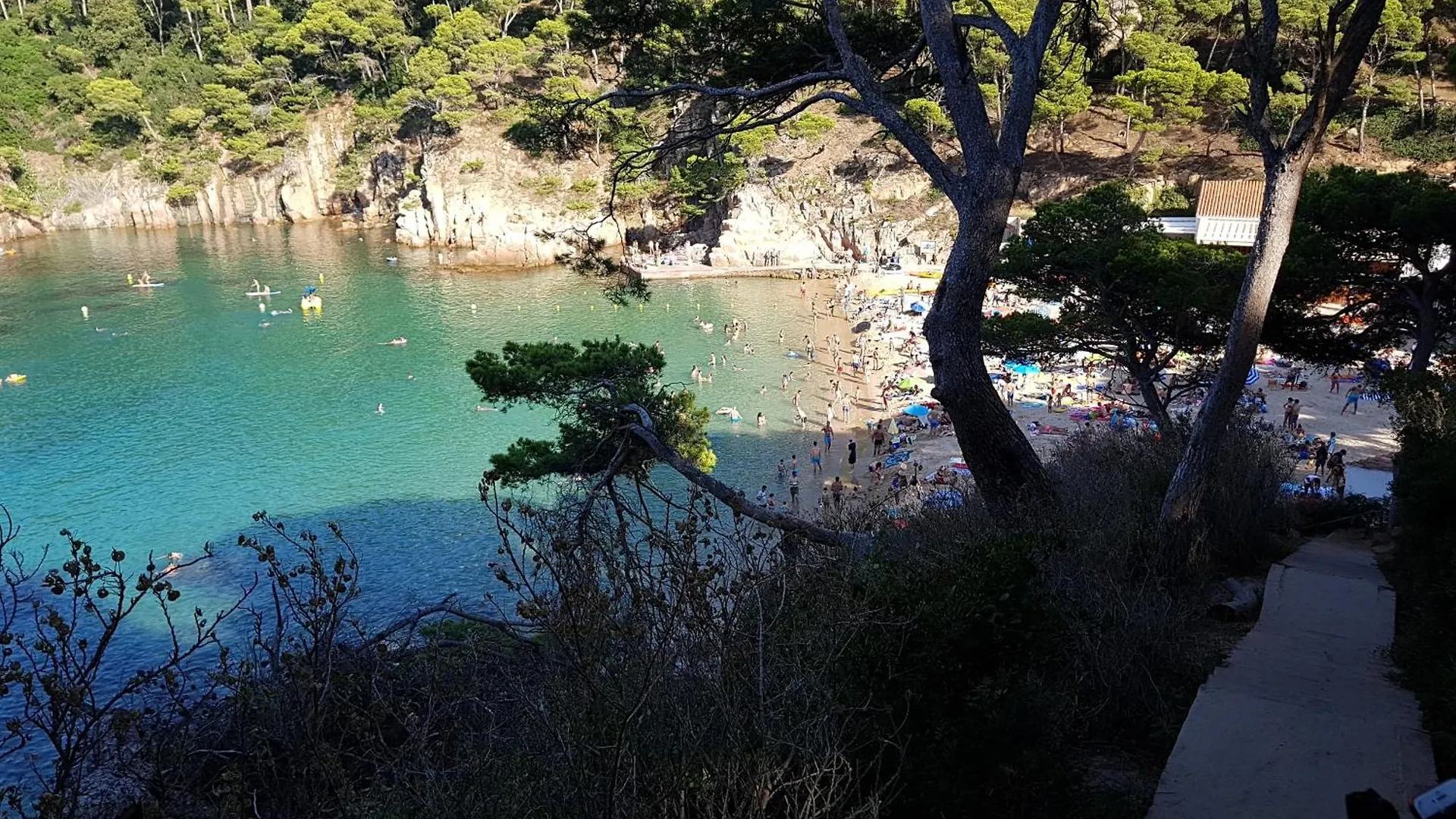 Prázdninový dům Maison Vue Mer Avec Piscine Et Jardin Verdoyant A Platja D'Aro Calonge